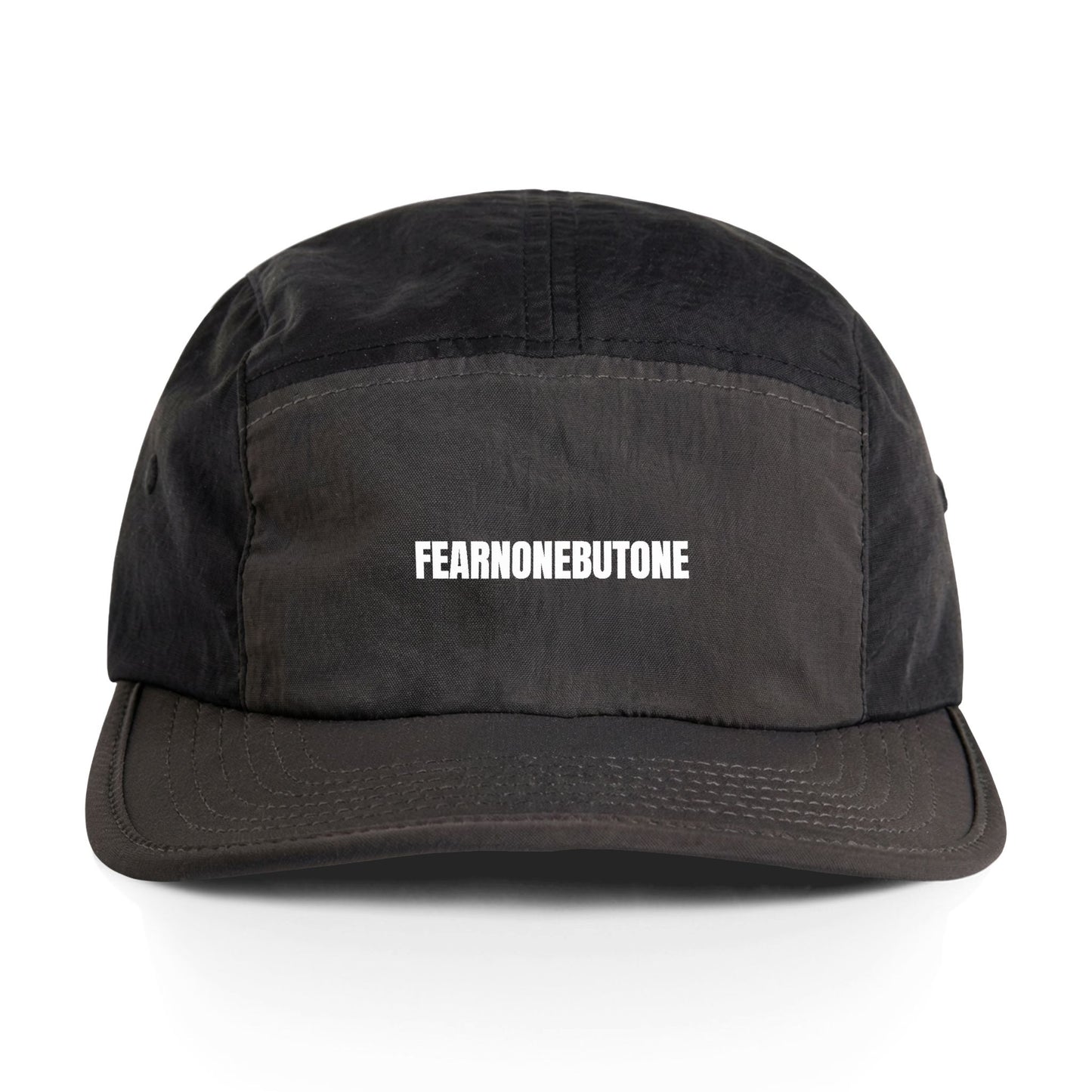 Two Toned Streetwear Cap – FEARNONEBUTONE Minimal Embroidered Hat