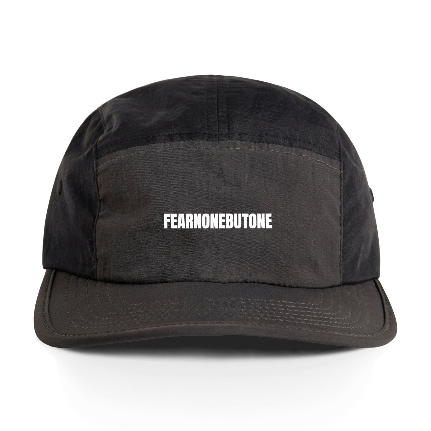 Two Toned Streetwear Cap – FEARNONEBUTONE Minimal Embroidered Hat