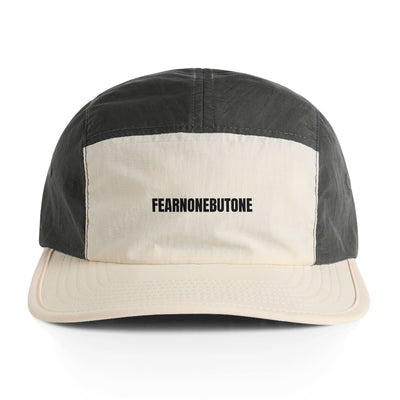 Two Toned Streetwear Cap – FEARNONEBUTONE Minimal Embroidered Hat