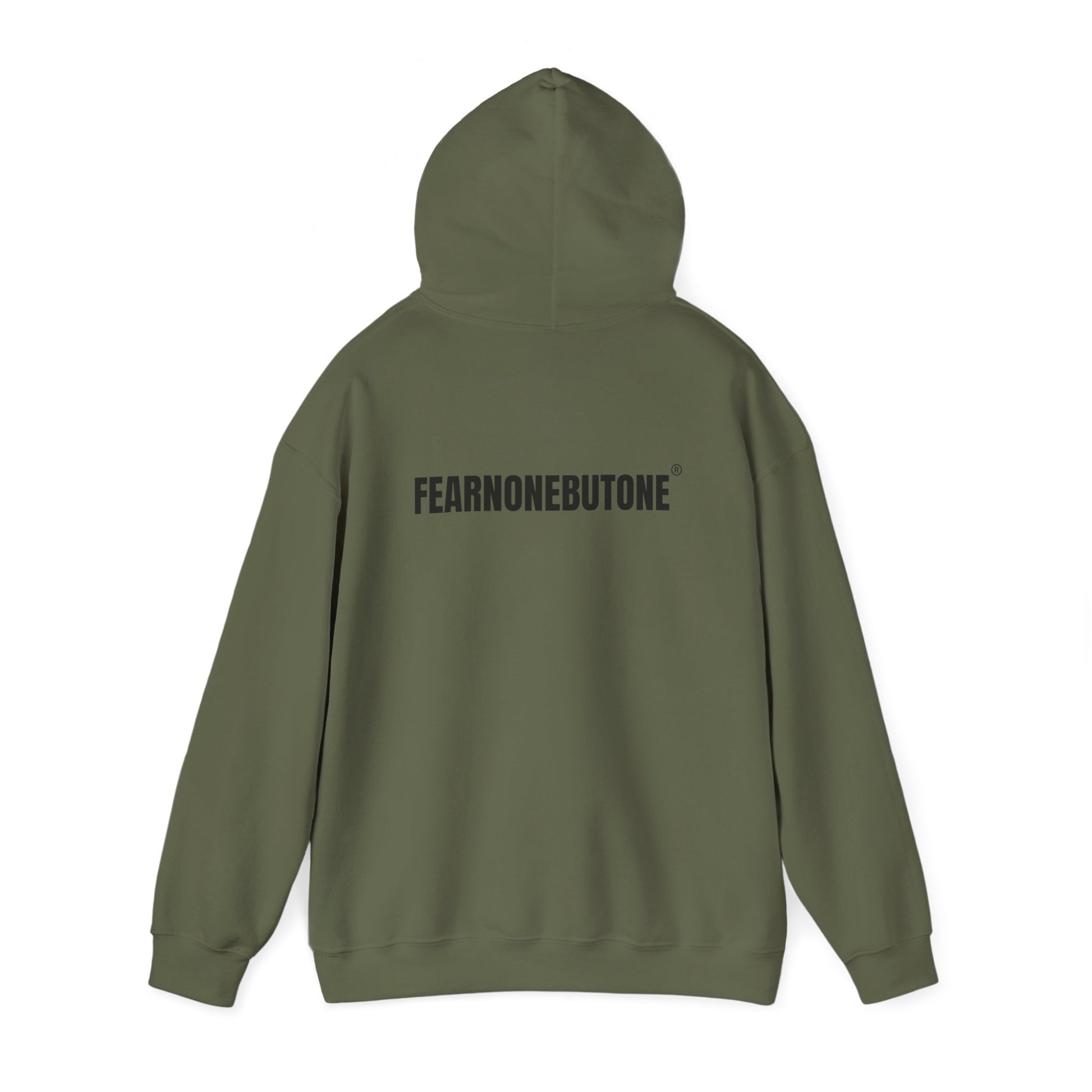 Statement Streetwear Hoodie – FEARNONEBUTONE