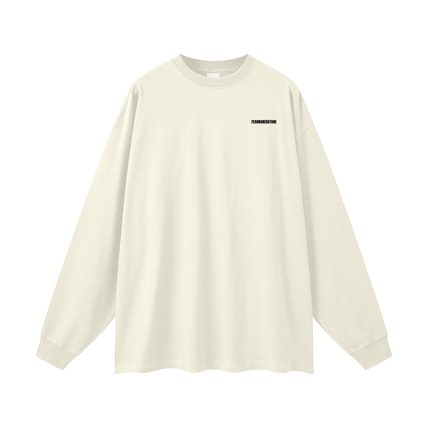 Unisex Oversized Long Sleeve Tee | Light Colours