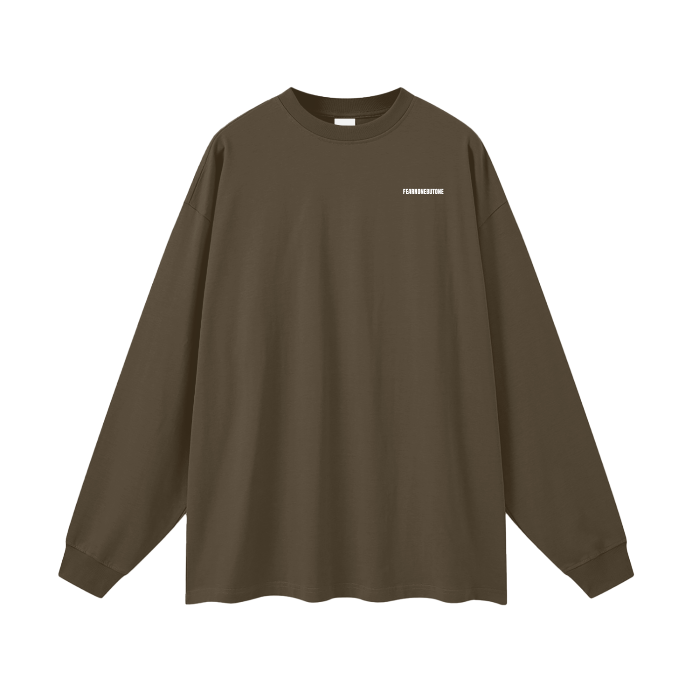 Unisex Oversized Long Sleeve Tee | Dark Colours
