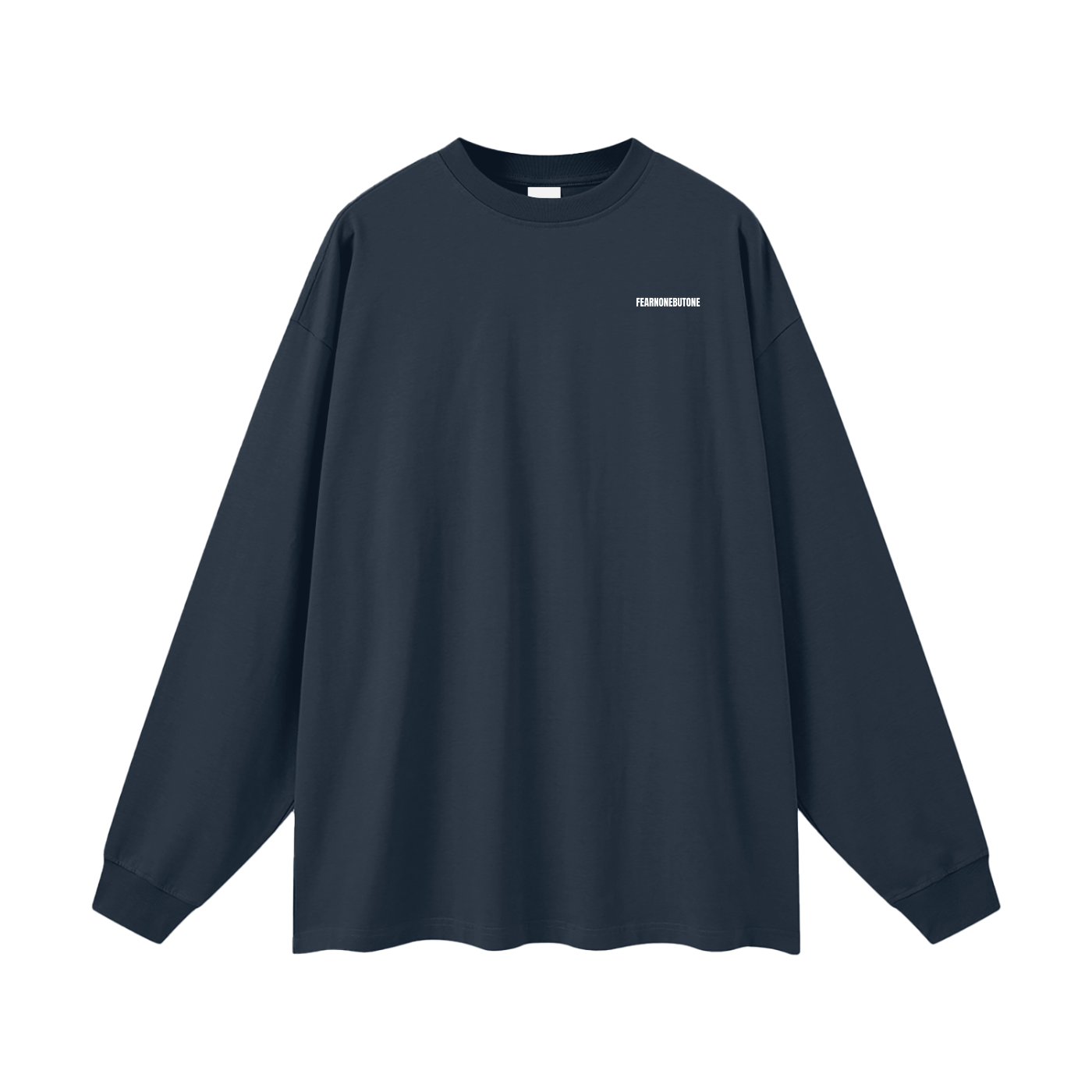 Unisex Oversized Long Sleeve Tee | Dark Colours