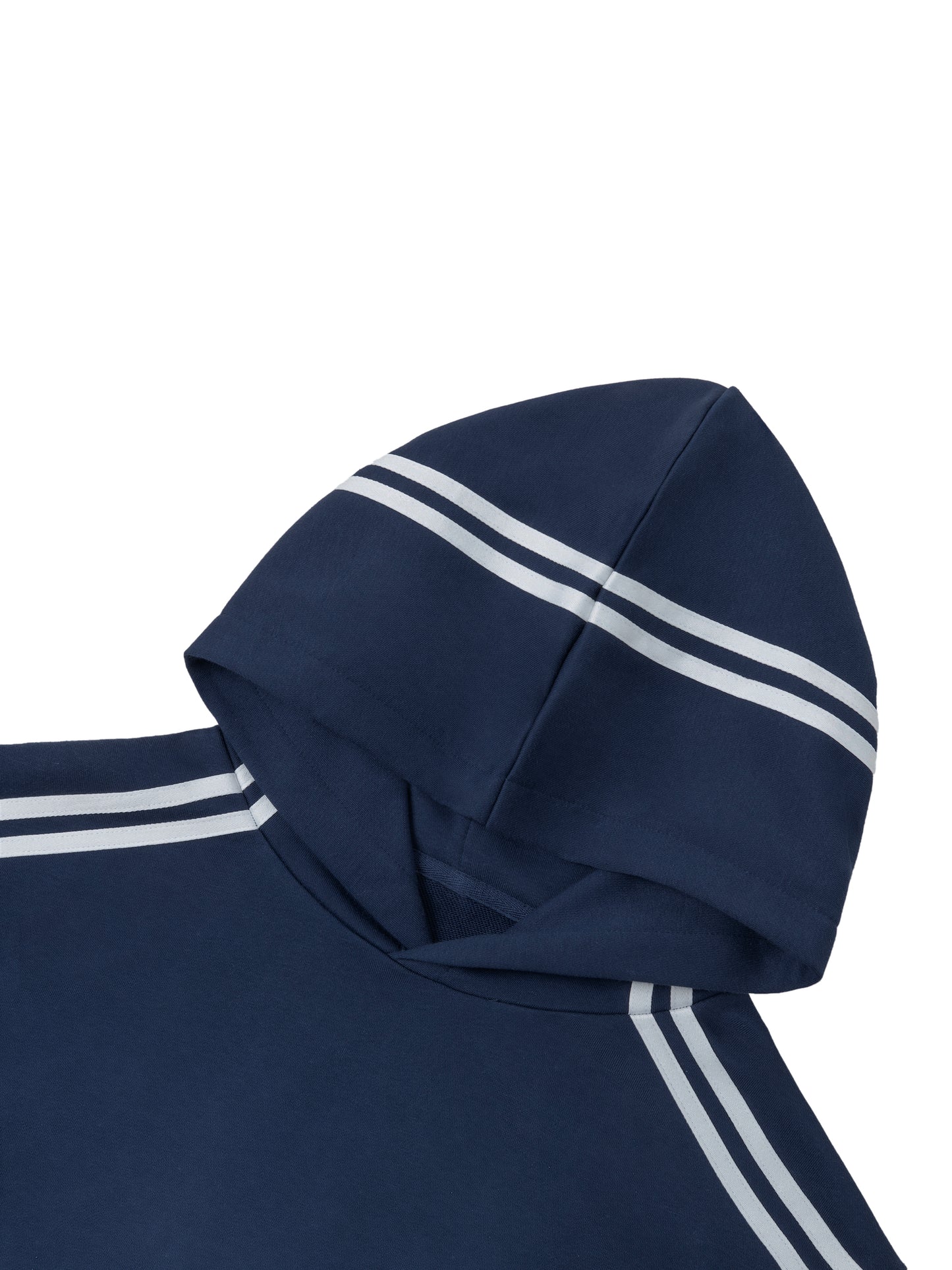 Side Stripe Cropped Hoodie